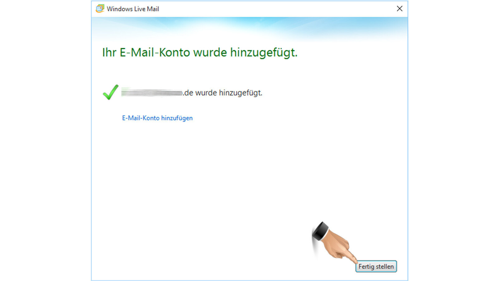 Windows Live Mail: E-Mail-Adresse manuell konfigurieren | NETZWELT
