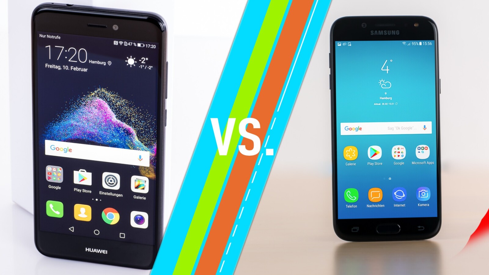 Huawei P8 lite 2017 vs. Samsung Galaxy J5 (2017) Duos ... - 1600 x 900 jpeg 186kB