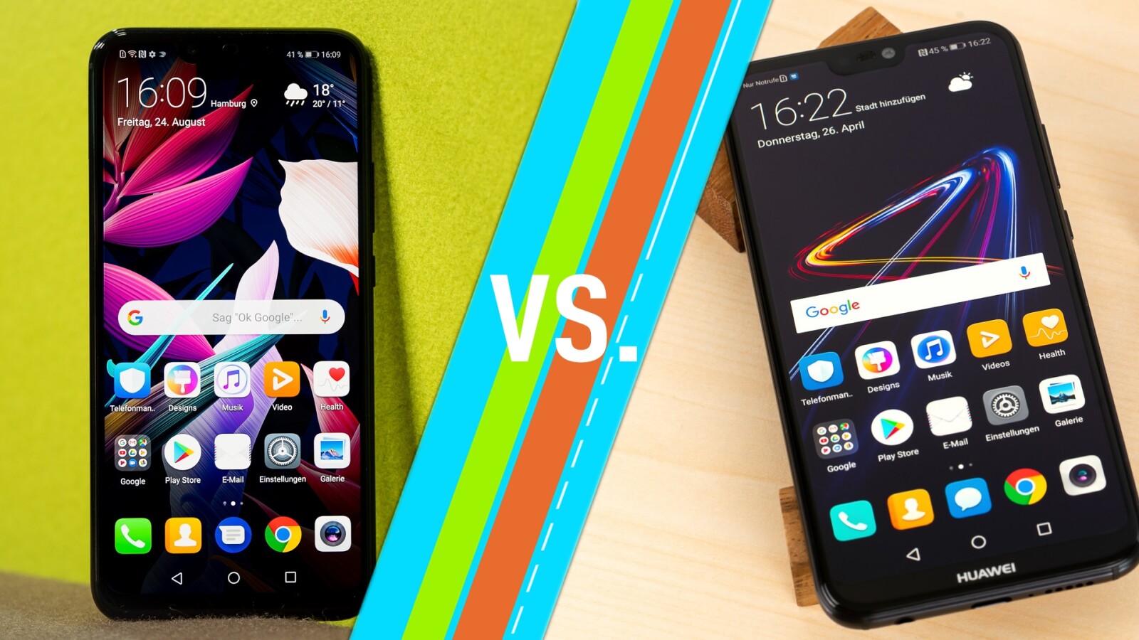 Mate 20 Lite vs. P20 Lite: Huawei-Handys im Vergleich ... - 1600 x 900 jpeg 263kB