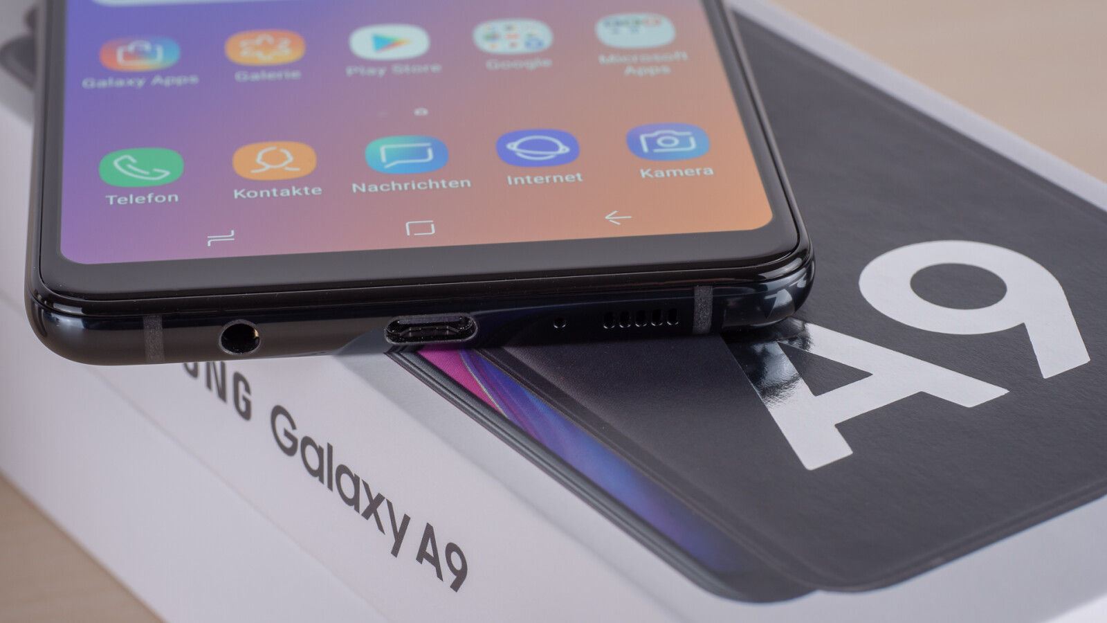 Samsung Galaxy A9 (2018) Unboxing in Bildern | NETZWELT
