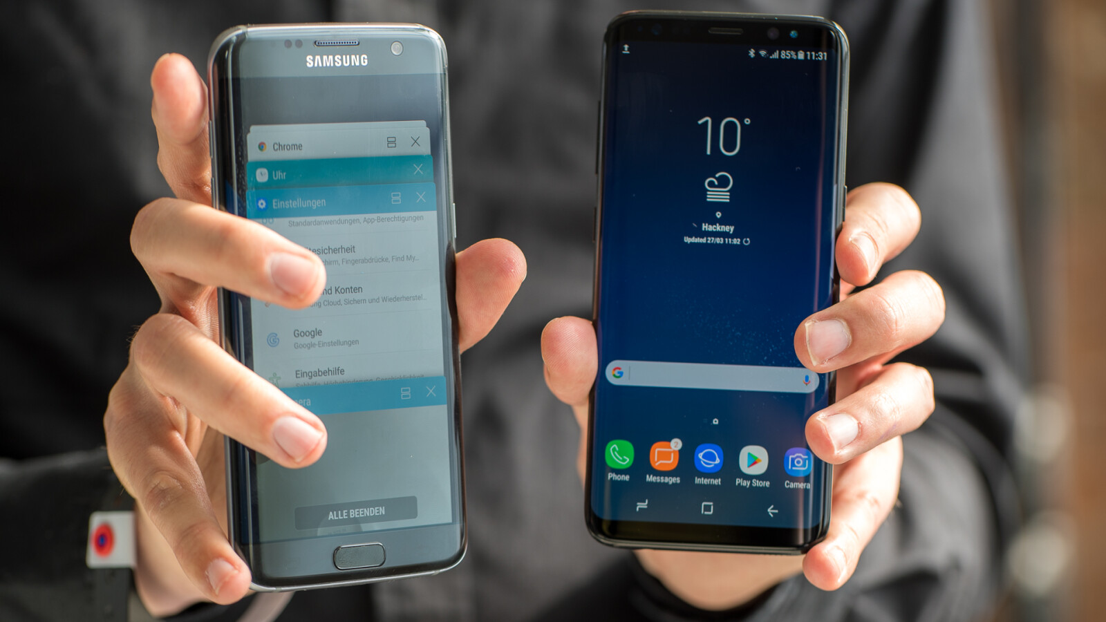Galaxy S8 vs. S7 Welches SamsungSmartphone ist das richtige für euch