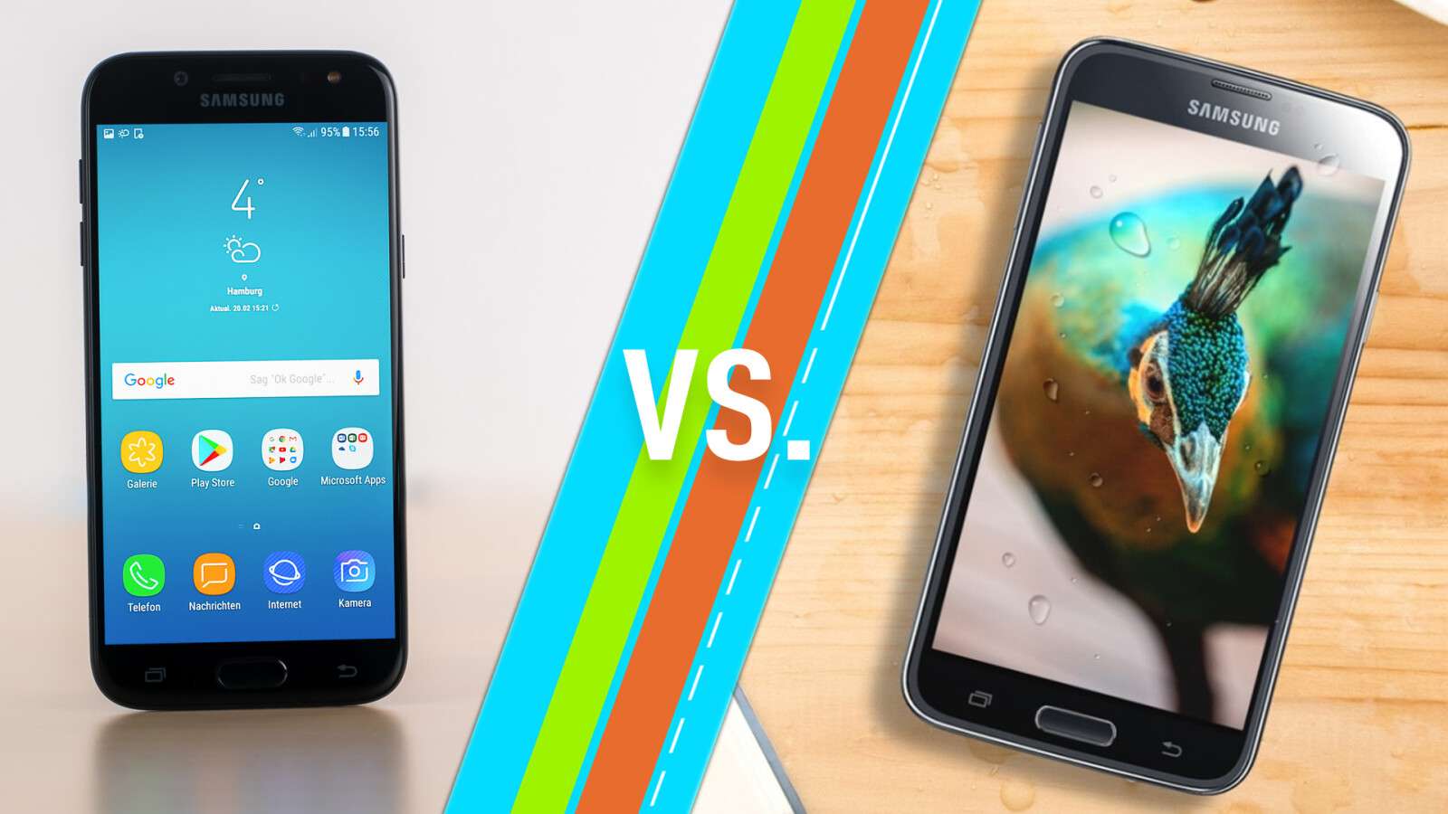 Galaxy J5 Duos (2017) vs. Galaxy S5: Welches Samsung ...