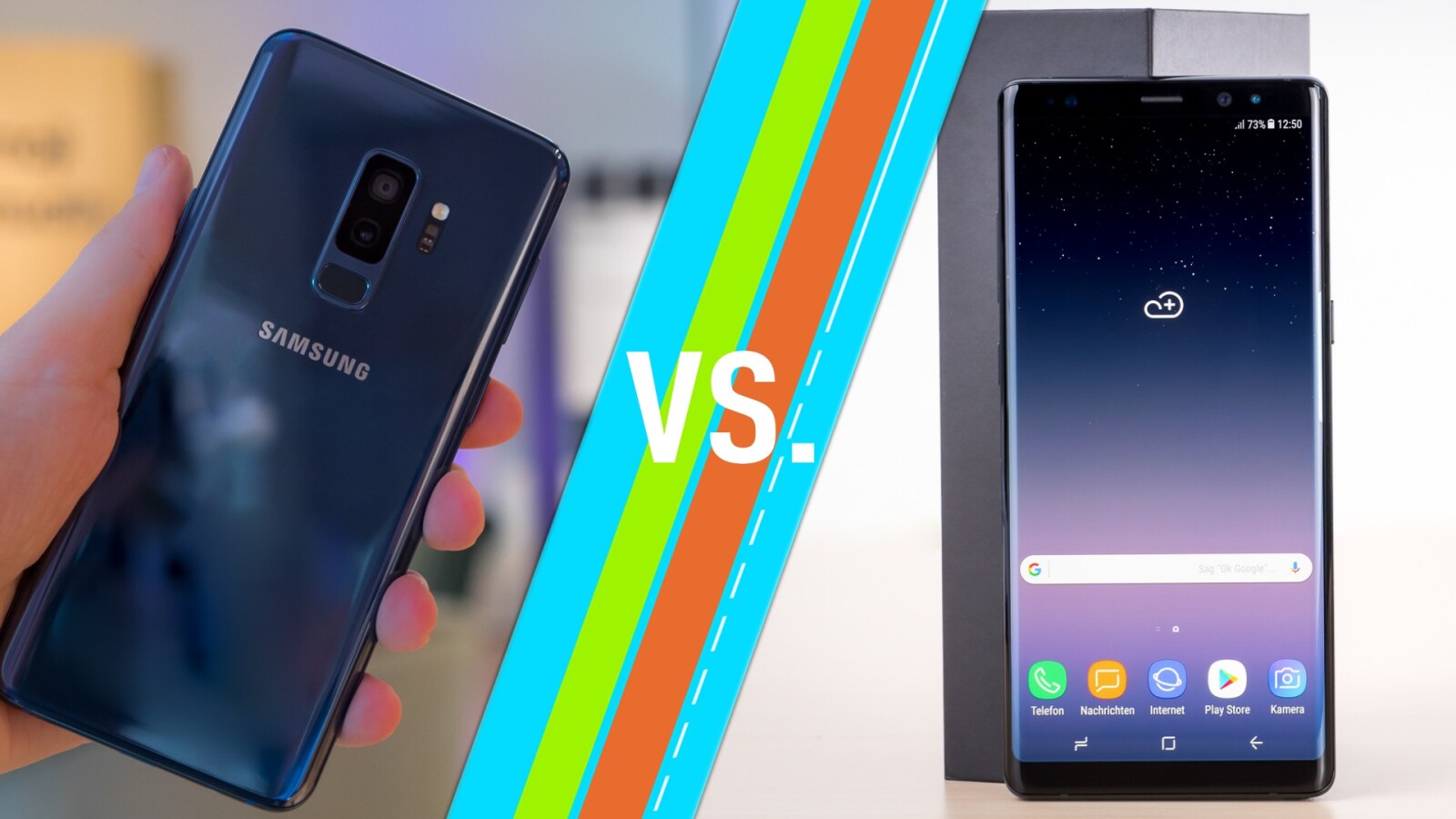 Galaxy S9 Plus Vs Note 8 Samsung Smartphones Im Vergleich Netzwelt