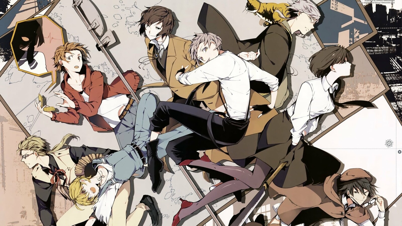 Bungo Stray Dogs Staffel 1 | NETZWELT - Bungo Stray Dogs Television Show Season 1