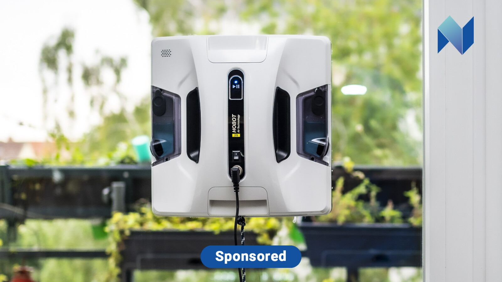 Hobot2S Fenster einfach vom Roboter putzen lassen NETZWELT