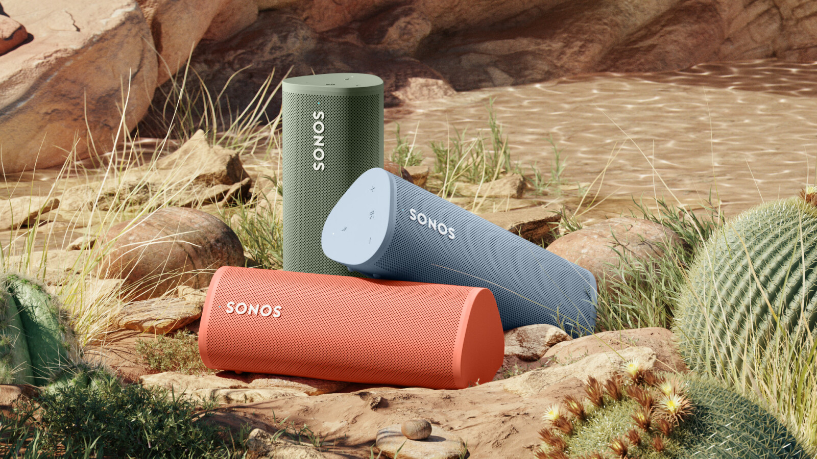 Sonos Roam se vuelve más colorido: los auriculares Bluetooth vienen en tres nuevos colores