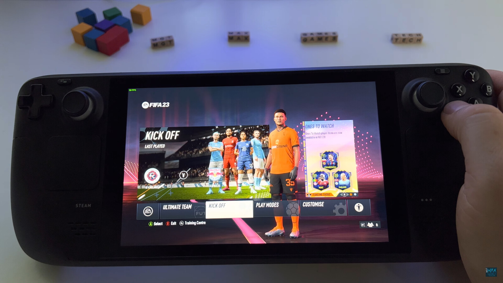 FIFA 23 en la Steam Deck