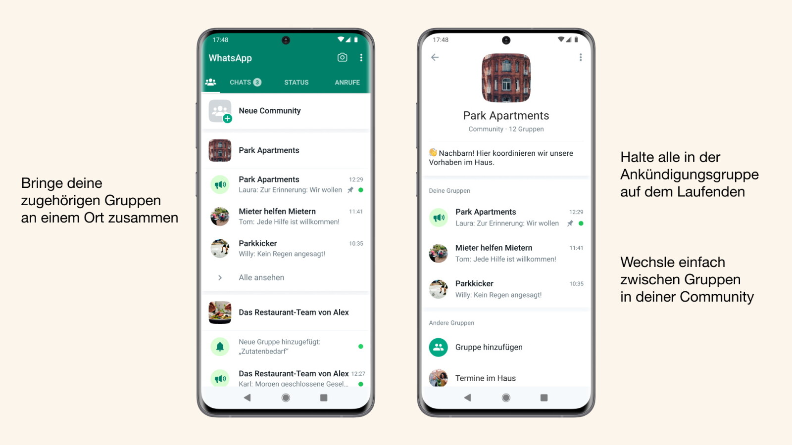 WhatsApp mengumumkan pembaruan ‘Komunitas’: inovasi ini disertakan