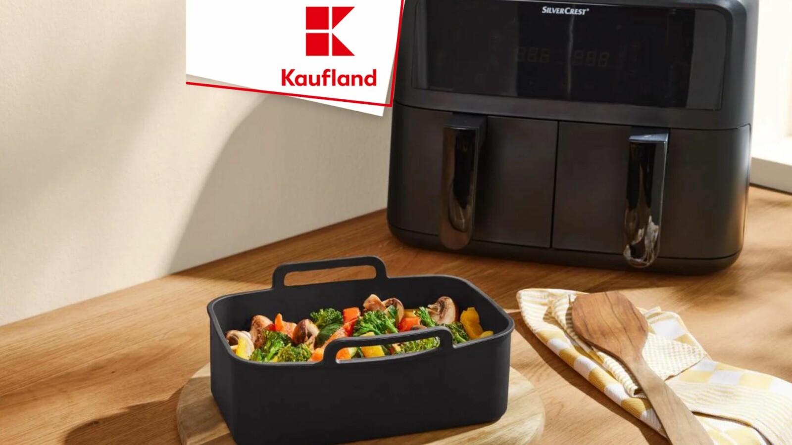 Billiger als bei Lidl: Kaufland verkauft für 3 Euro ein Gadget, das euren AirFryer vielseitiger macht