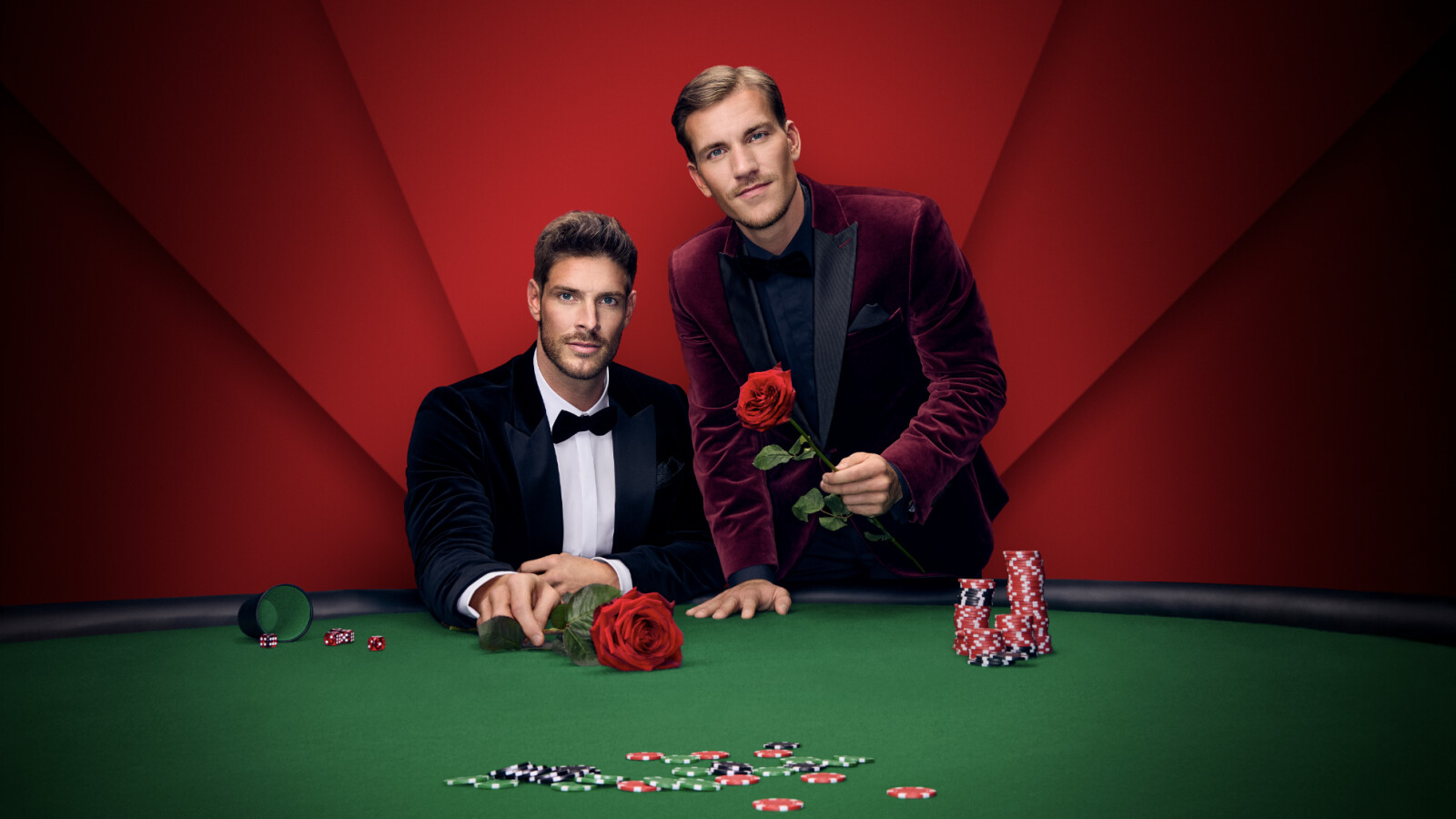 Bei RTL werden wieder Rosen verteilt: 