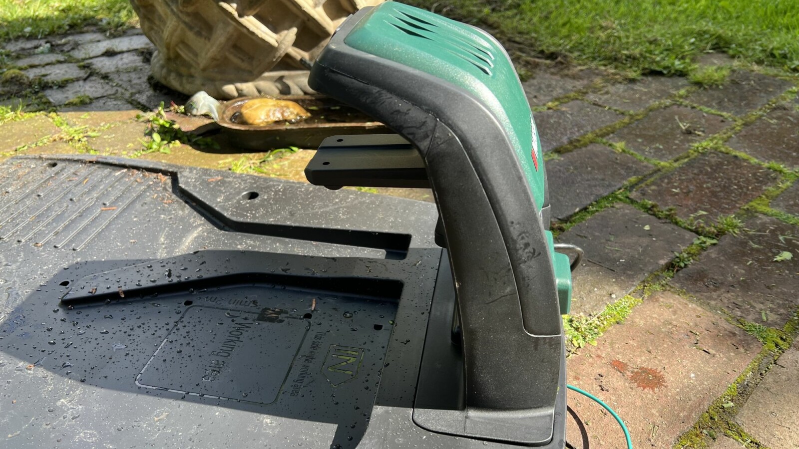 LidlMähroboter Parkside 20 V PMRA 20Li B2 Vorbereitung Mähbereich