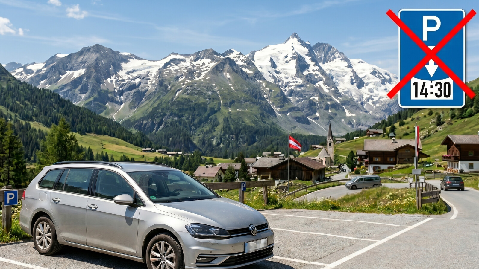 Deutsche Parkscheibe in Österreich nicht gültig: ADAC warnt vor Bußgeld