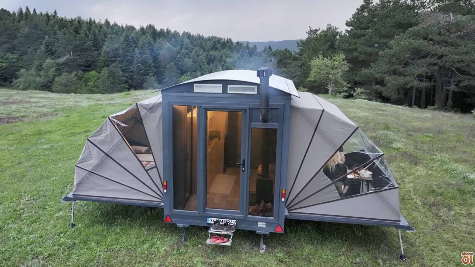 urlaub mit zelt Lotus Belle 5m Hybrid Deluxe Glamping Zelt  Lotus Belle Zelte: Lotus Belle  Tents Europe