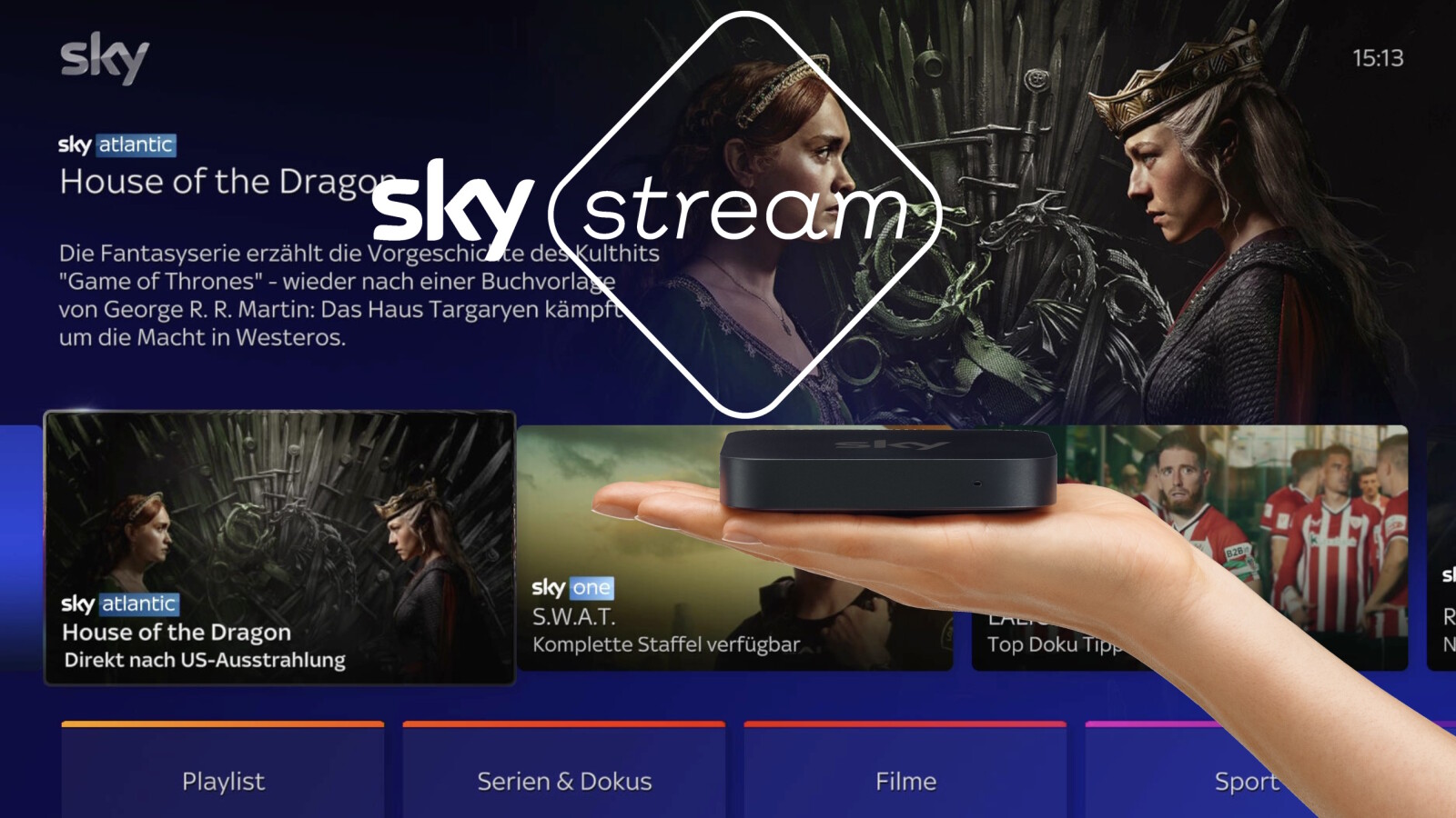 Neuer Konkurrent für den Fire TV Stick: Sky Stream startet in Deutschland