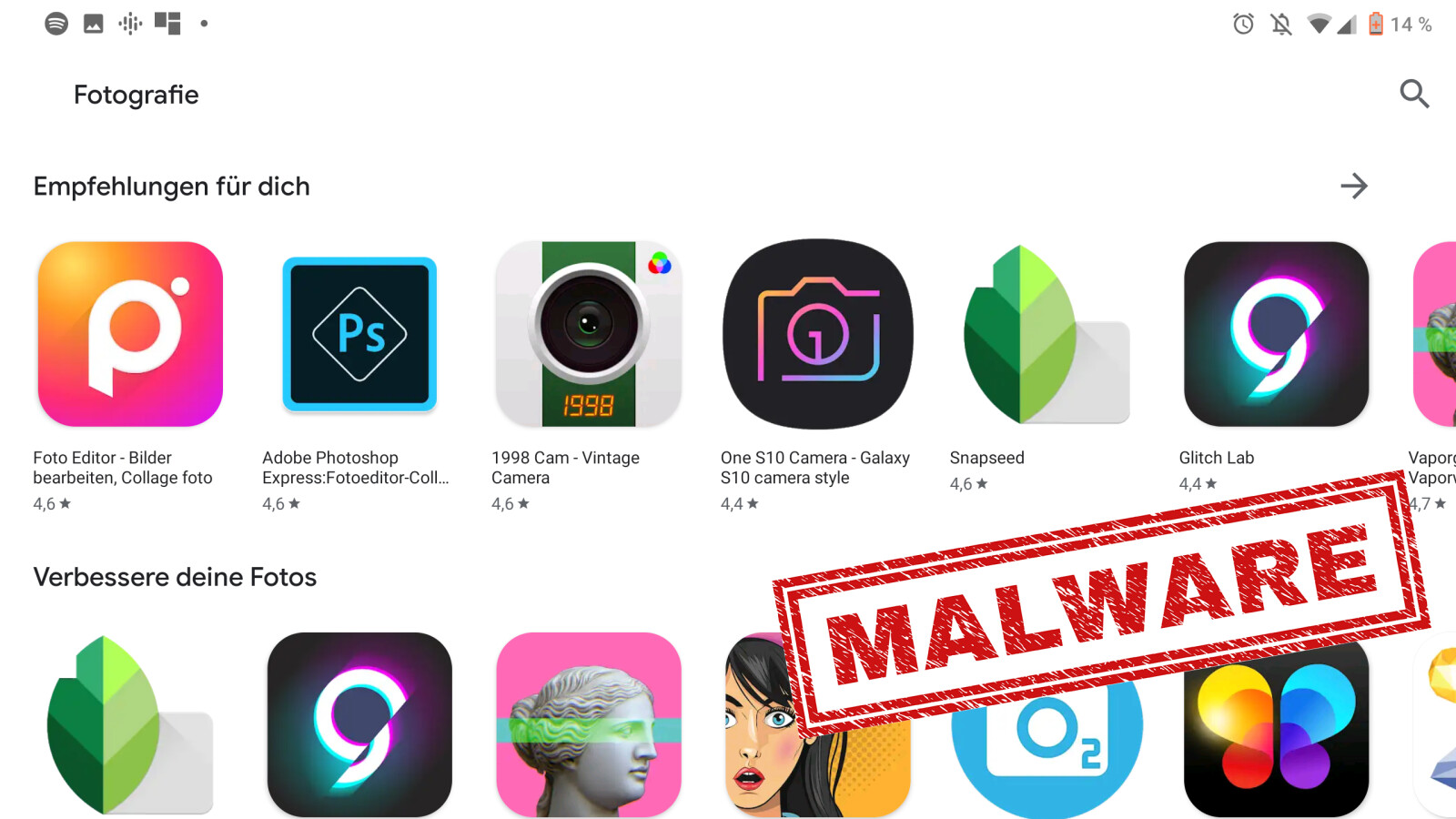Malware-Alarm bei Google Play: Handy unbedingt auf diese Apps prüfen ...