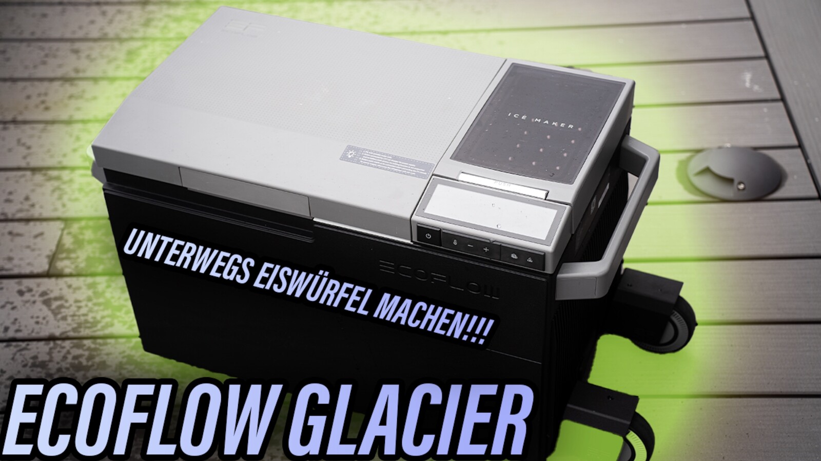 EcoFlow GLACIER Tragbarer Kühlschrank, Ausstattung