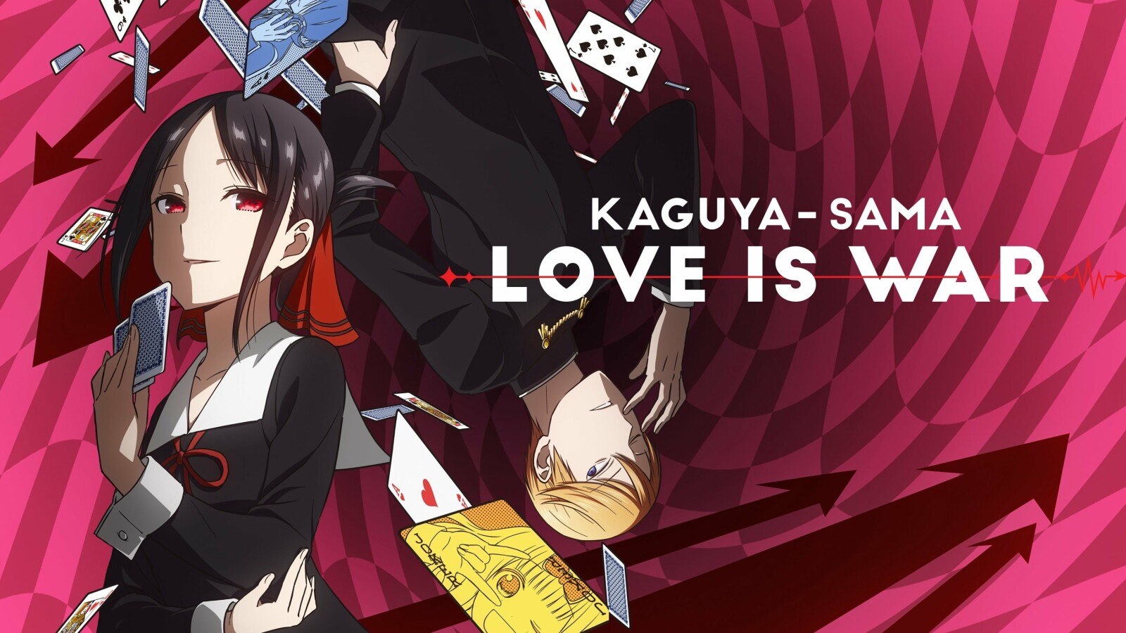 6. "Kaguya-sama: Love is War" anime series - wide 6