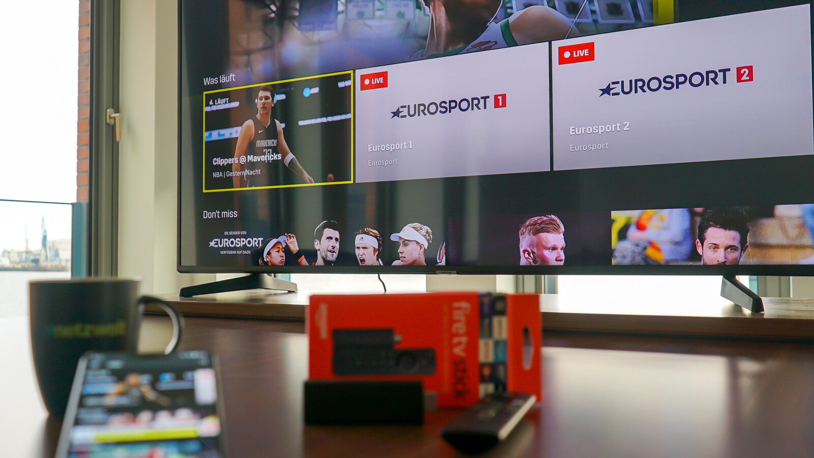 DAZN auf dem Smart-TV: So streamt ihr Sport-Events auf dem TV ...