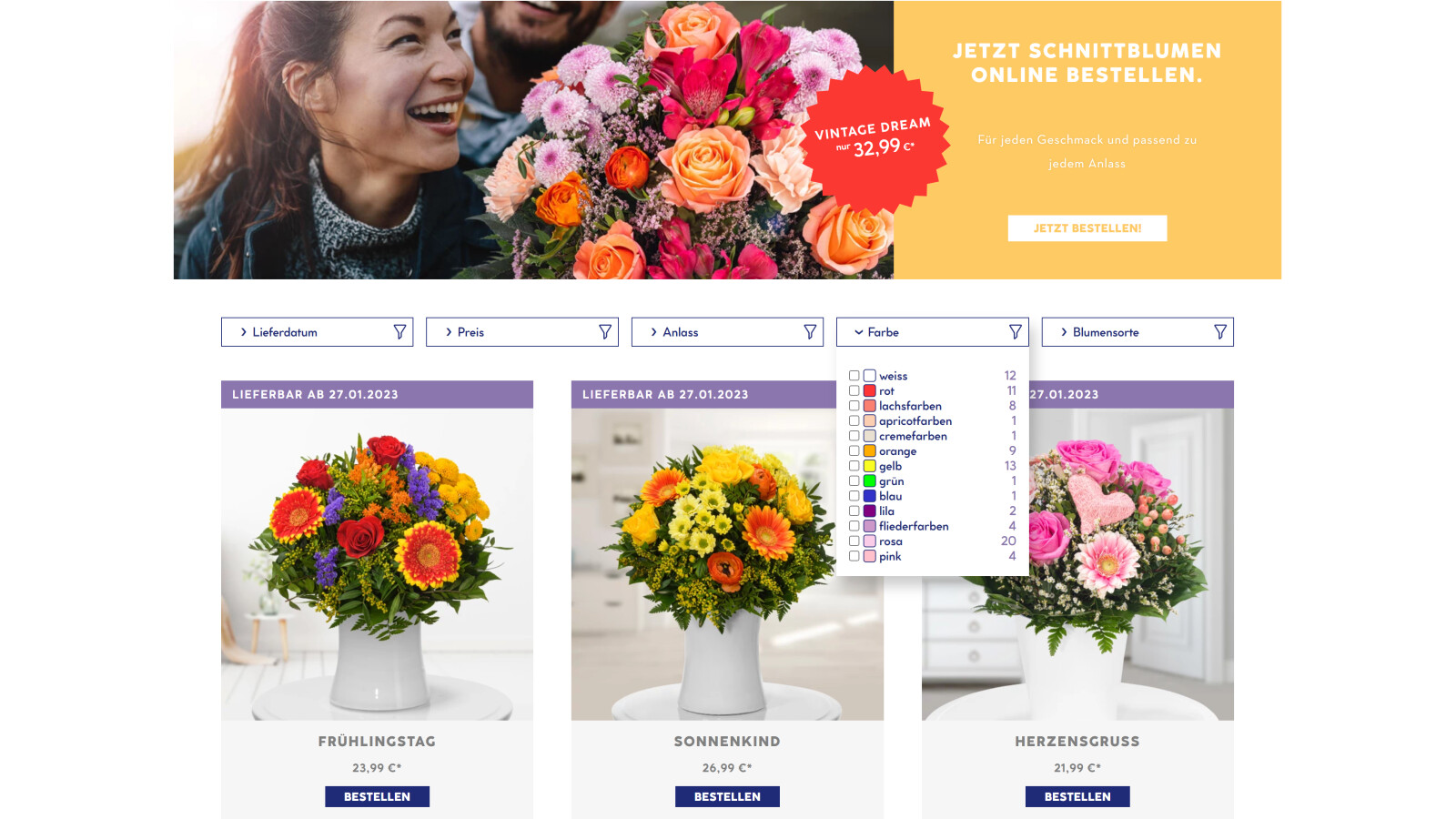 Einblick Aldi Blumen NETZWELT