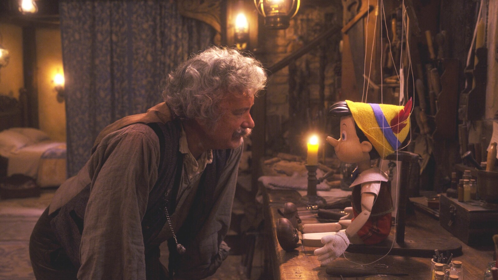 Pinocchio: eerste trailer voor de live-adaptatie van Tom Hanks – première op Disney + Day