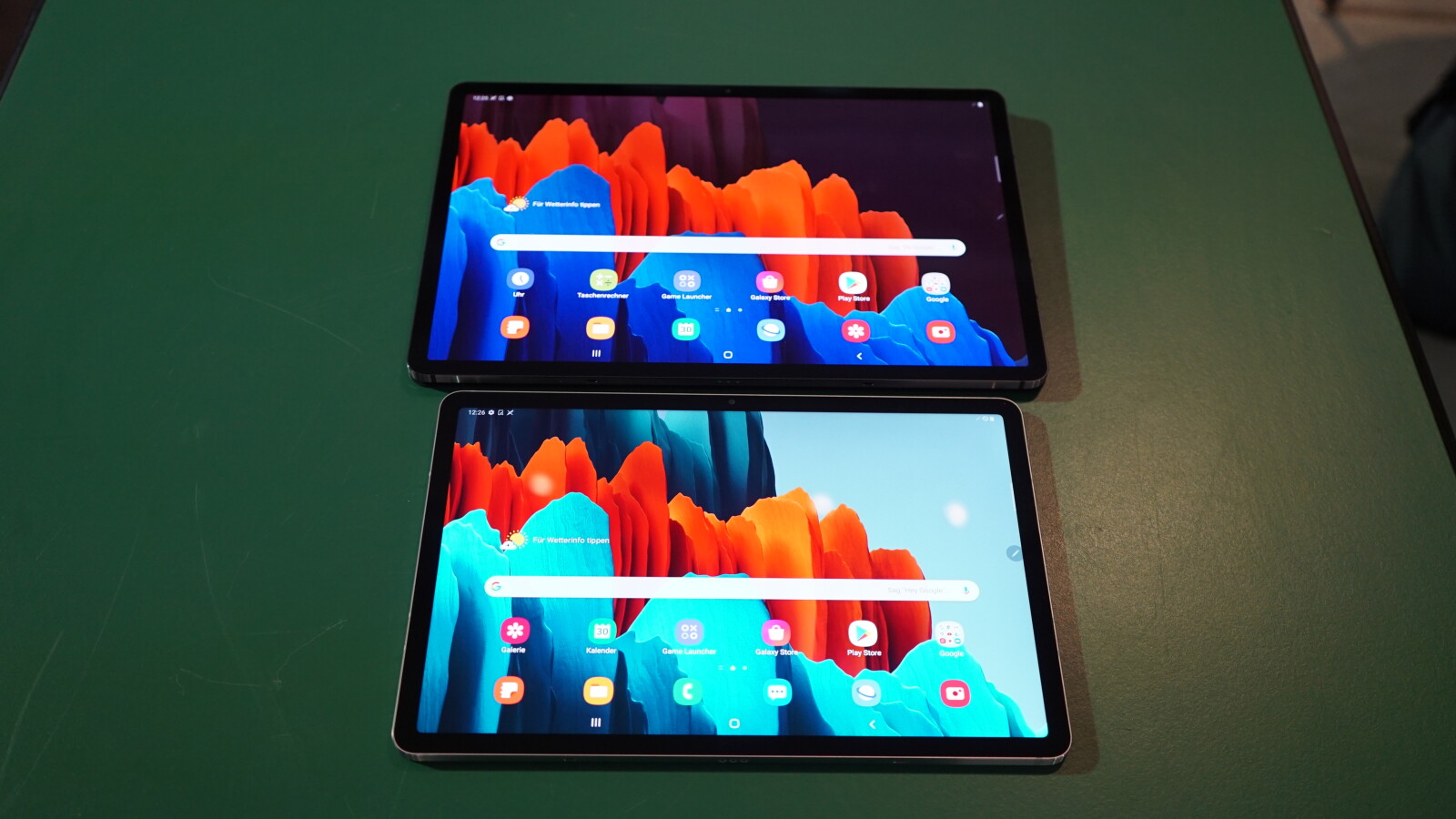 Samsung Galaxy Tab S7 und S7+: Vergleich und erster