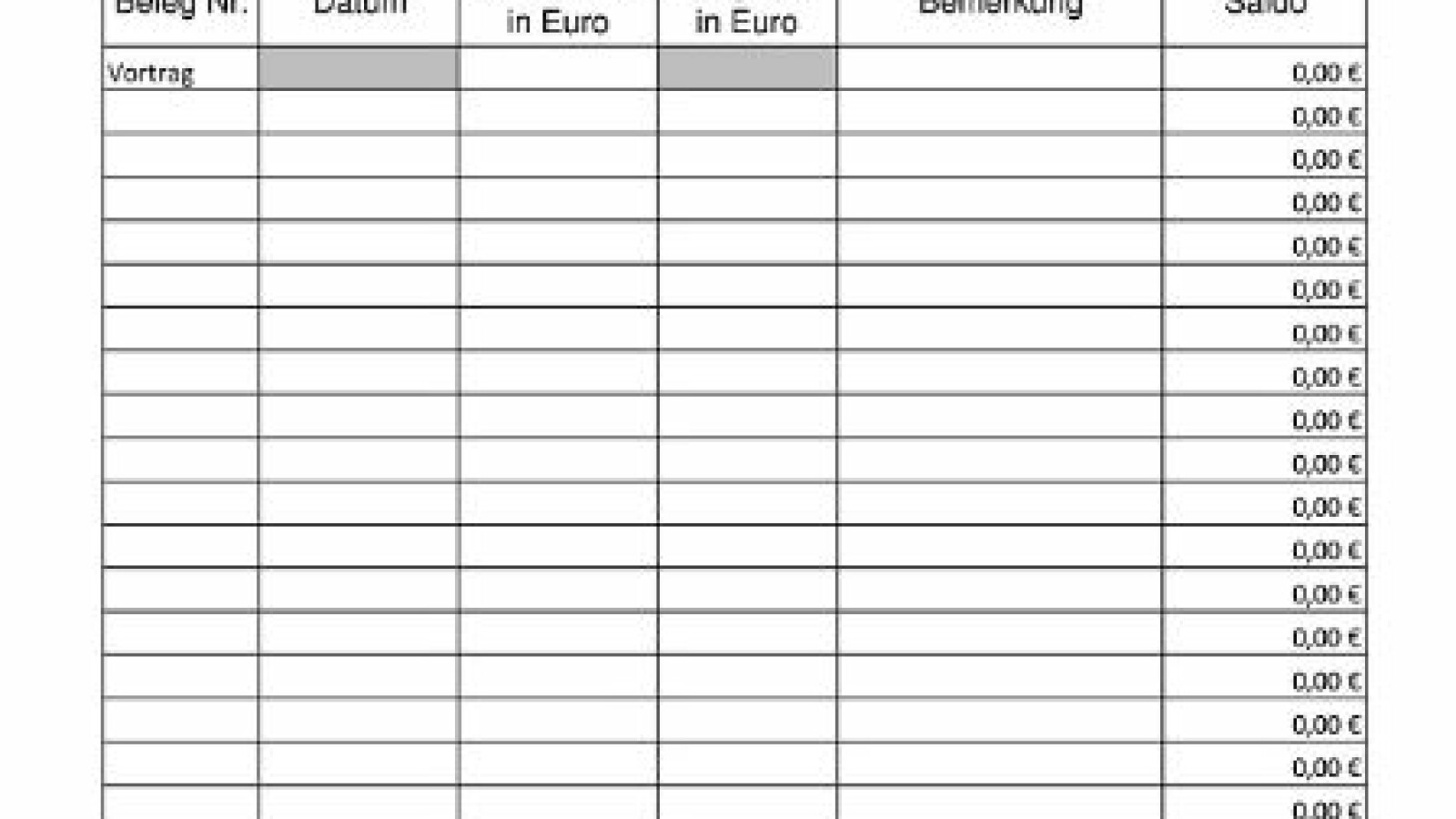 Excel Kassenbuch Download Netzwelt