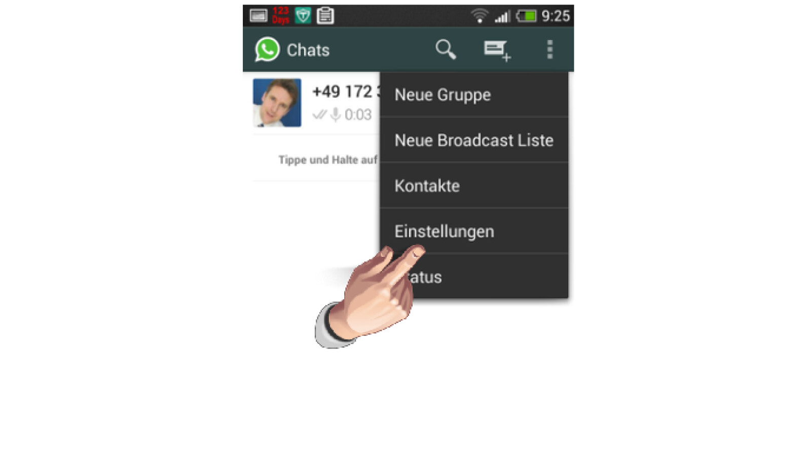 "Zuletzt online" unter Android deaktivieren