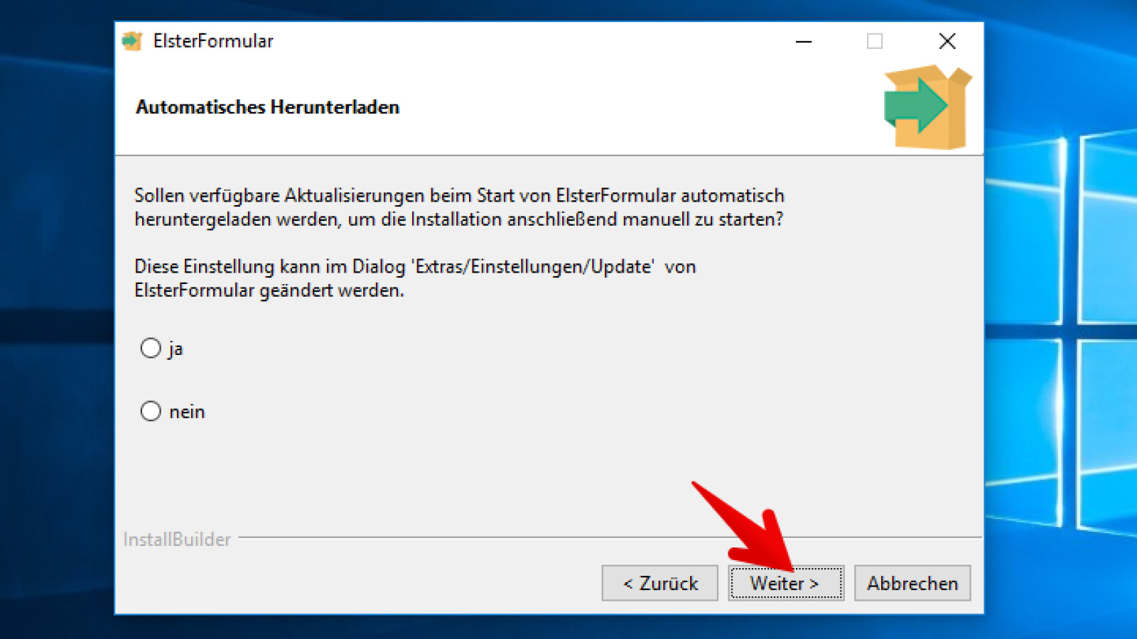 Installation von ElsterFormular | NETZWELT