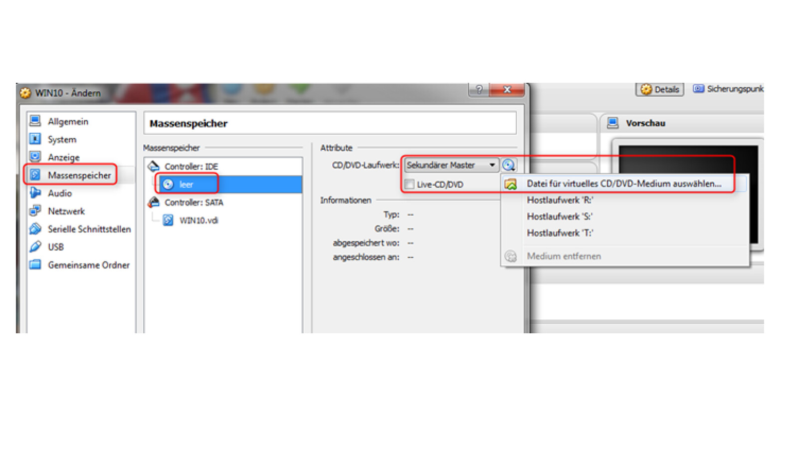 Virtualbox Die Anweisung In Verweist Auf Speicher Windows 10 in VirtualBox einbinden | NETZWELT