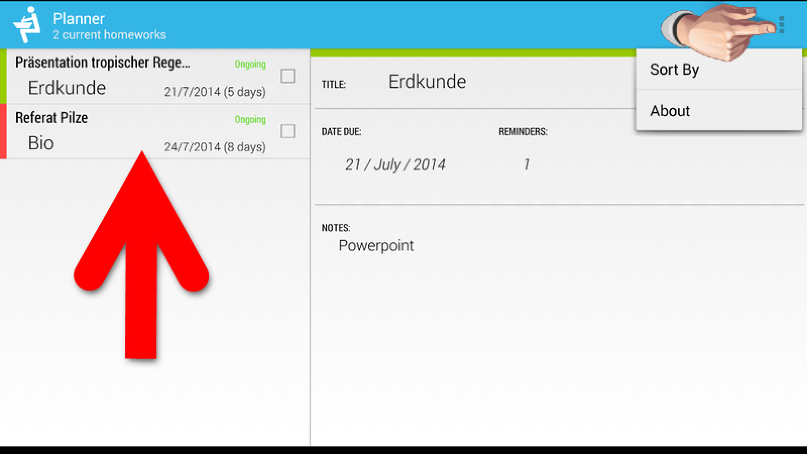 Hausaufgaben mit Homework Planner organisieren | NETZWELT