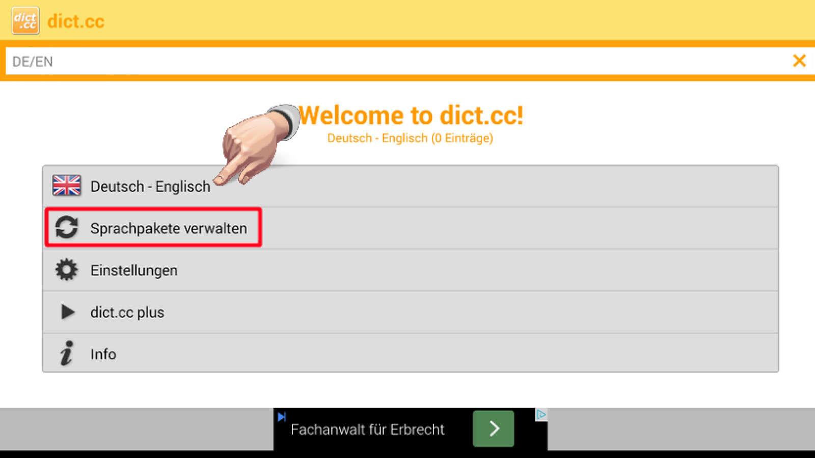 Das Dict Worterbuch Fur Den Offline Einsatz Vorbereiten Netzwelt