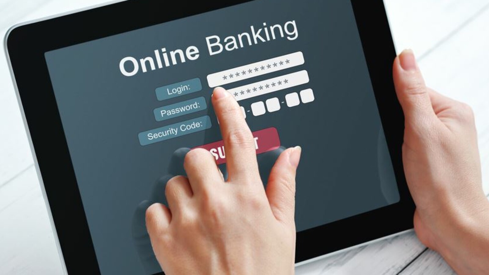 online banking account