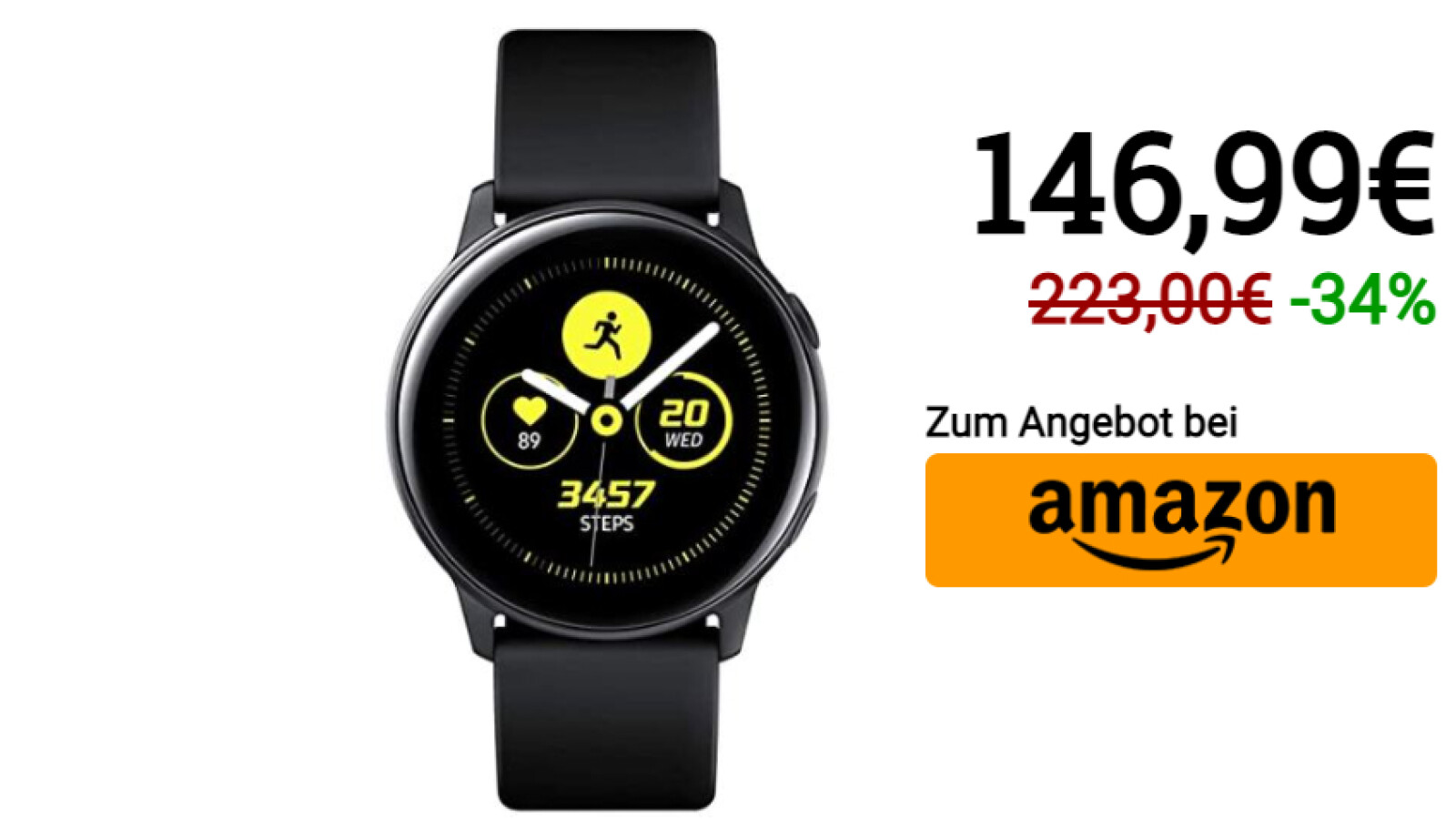 Samsung Galaxy Watch: Angebote unter 200 Euro bei Amazon und Saturn ...