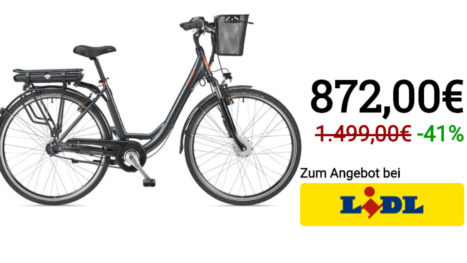 EBikes bei Lidl 43 Prozent günstiger Discounter leitet