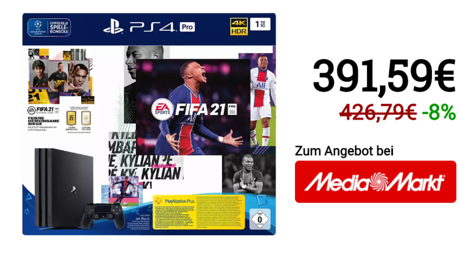 PS4 Pro bei Media Markt: Am Singles Day mit FIFA 21 deutlich günstiger