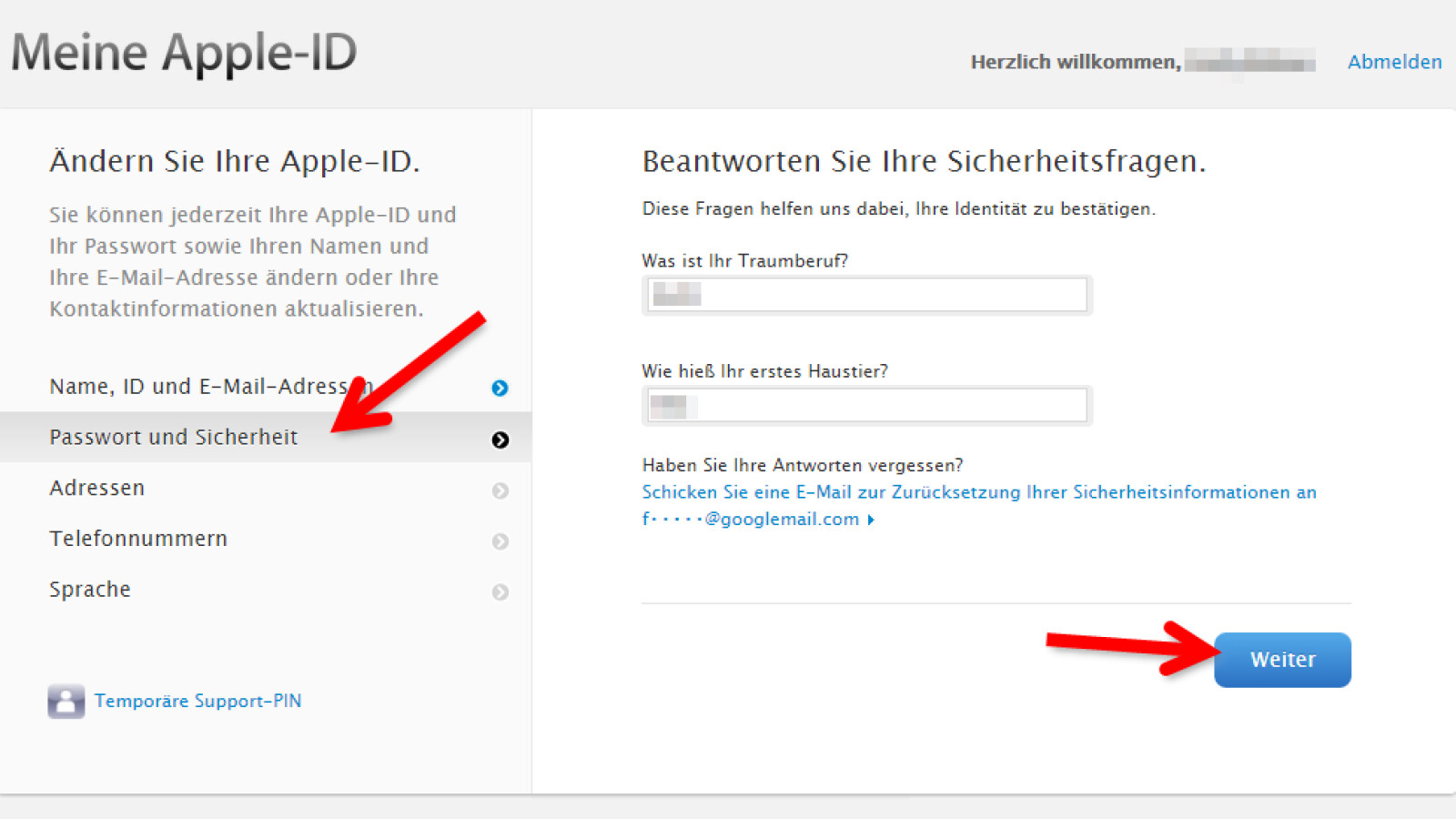 Apple Id Sicherheitsfragen Können Nicht Zurückgesetzt Werden Zweistufige Bestätigung der Apple-ID aktivieren | NETZWELT