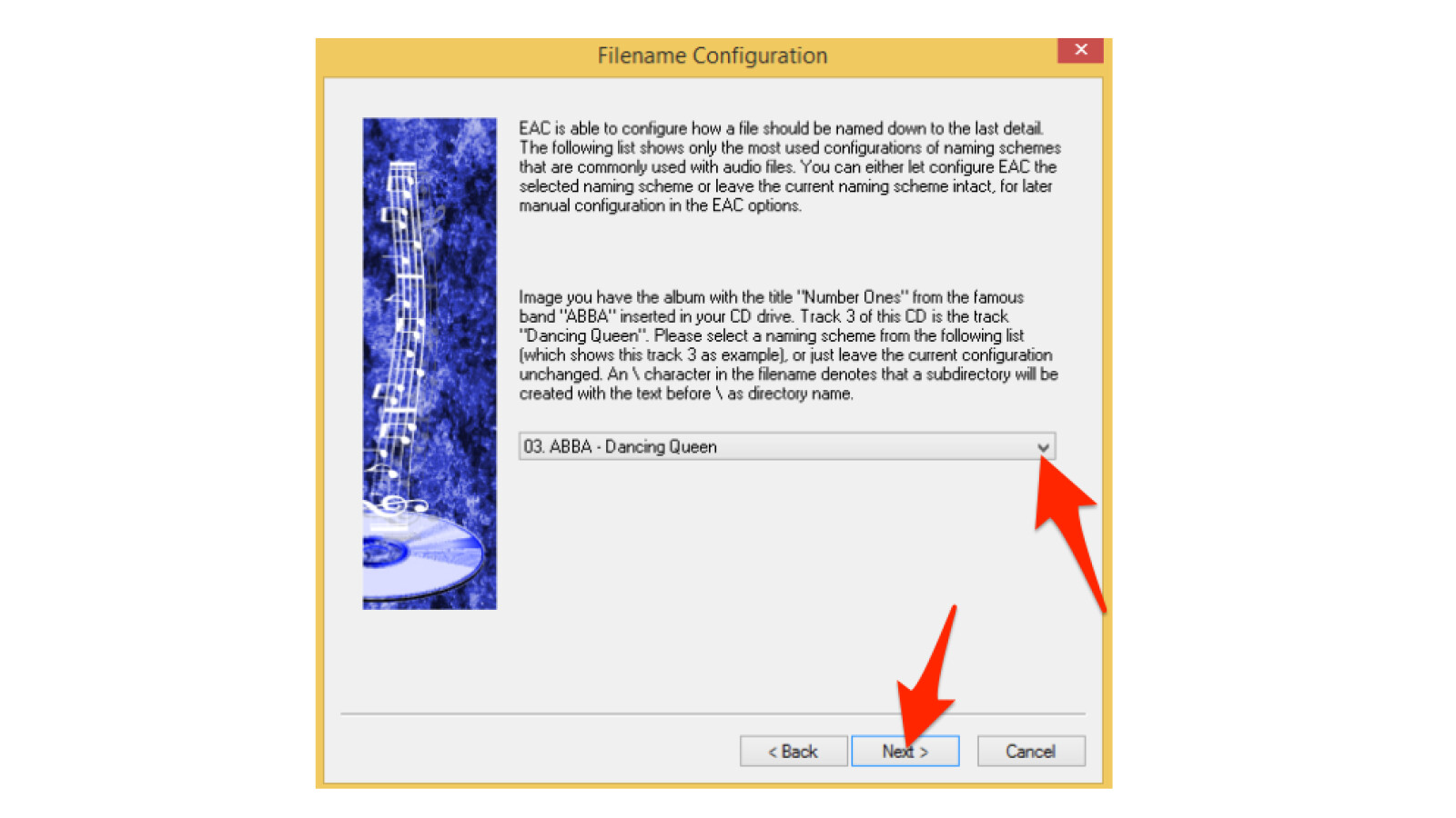 First setup of Exact Audio Copy - that's how it works | NETZWELT