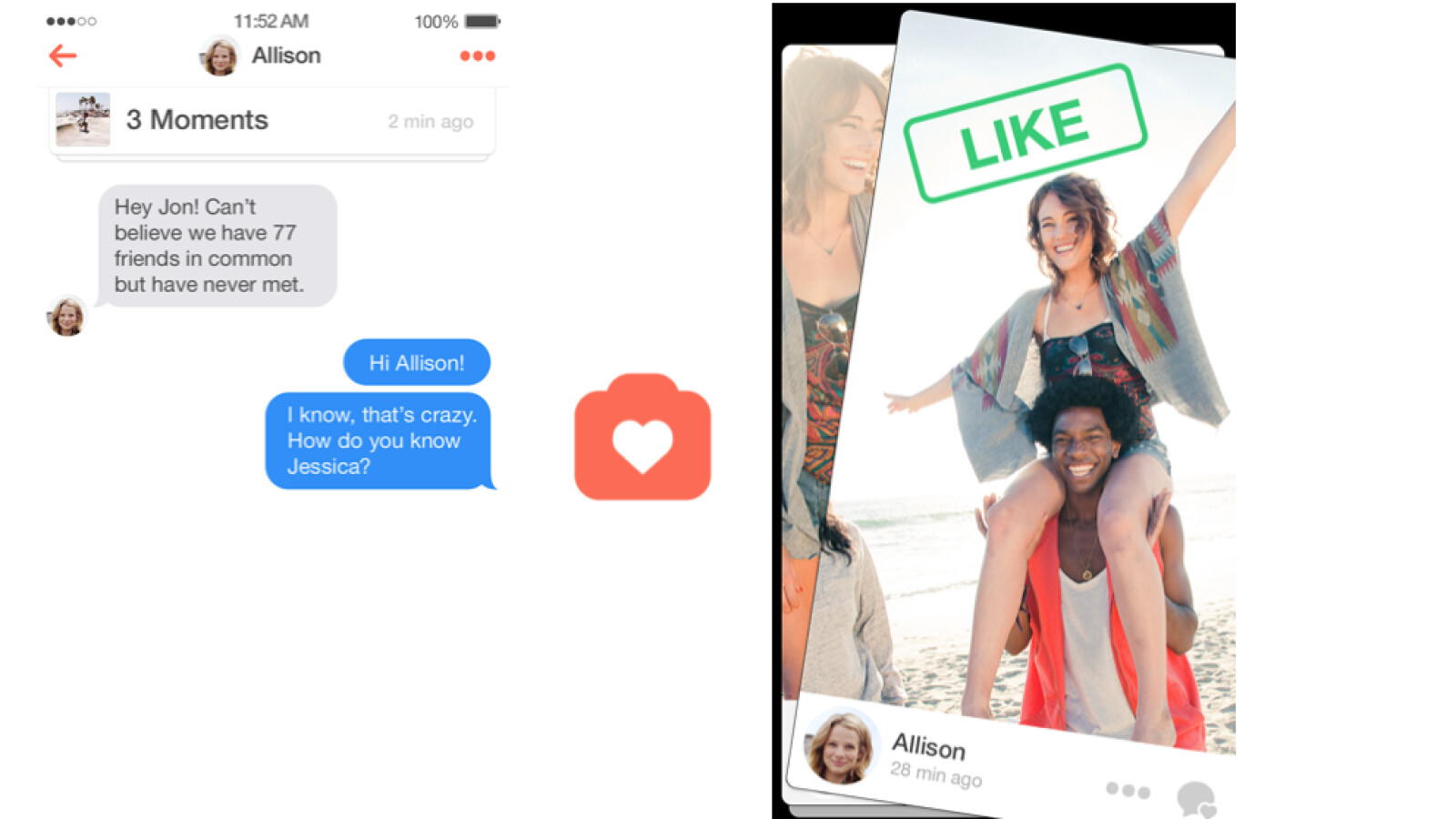 Flirten per tinder