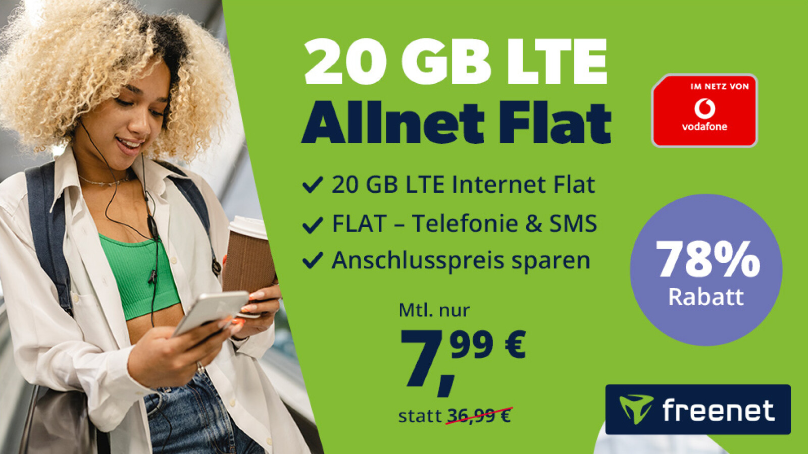 Iphone 8 Mit Vertrag 20 Euro Monatlich Endet in wenigen Stunden: Allnet-Flat mit 20 GB im Vodafone-Netz für 8