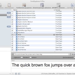 linotype font explorer for mac