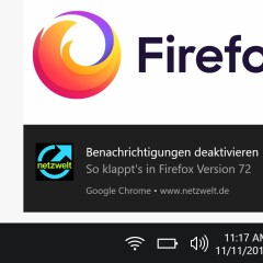 Firefox 72: Mozilla-Browser unterdrückt nervige Benachrichtigungs-Pop-ups | NETZWELT