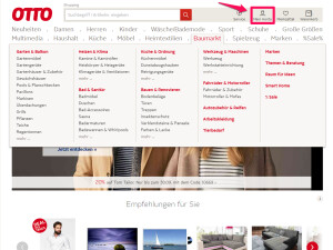 Login bei Otto: Zugriff auf Account erhalten und Passwort ...