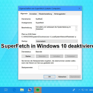 Windows 10: So deaktiviert ihr SuperFetch - NETZWELT