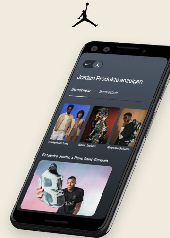 In der App könnt ihr in den "Jordan-Modus" umschalten.