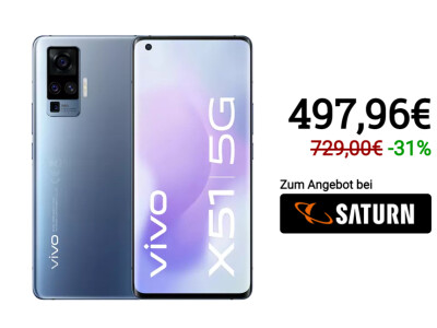 Vivo X51 5G |  256 gigabytes of memory