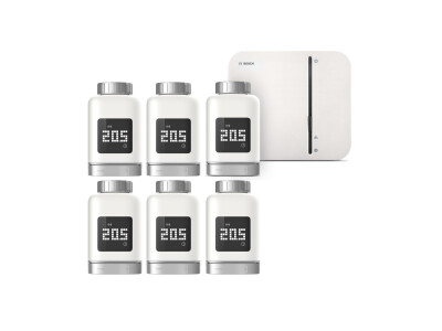 Bosch Smart Home - Starter set calefacción II con 6 termostatos de radiador