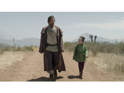 Ewan McGregor como Obi-Wan y Vivien Lyra Blair como Leia Organa en Obi-Wan Kenobi