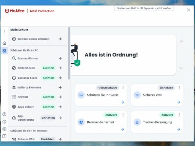 McAfee Total Protection im Test 2024 Kann das SicherheitsUrgestein