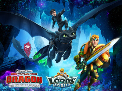 Dive into the world of dragons with Lords Mobile.