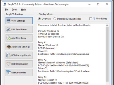 EasyBCD - Download | NETZWELT